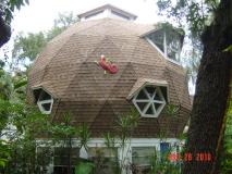 A recent reroofing company job in the area